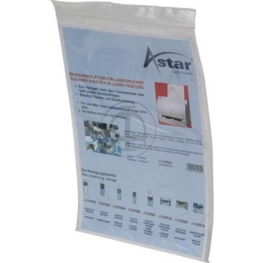 Kit de nettoyage imprimantes Astar AS31023 10 pieces