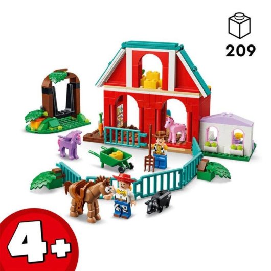 LEGO Disney Pixar Toy Story 5 Rancho Ecuestre de Blaze 43304 209 piezas