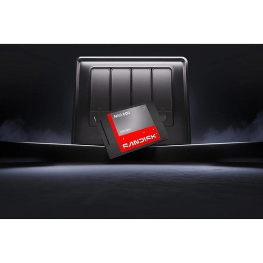 Festplatte Sandisk NAS 600 1 TB SATA SSD 560 MB/s Lesen 515 MB/s Schreiben