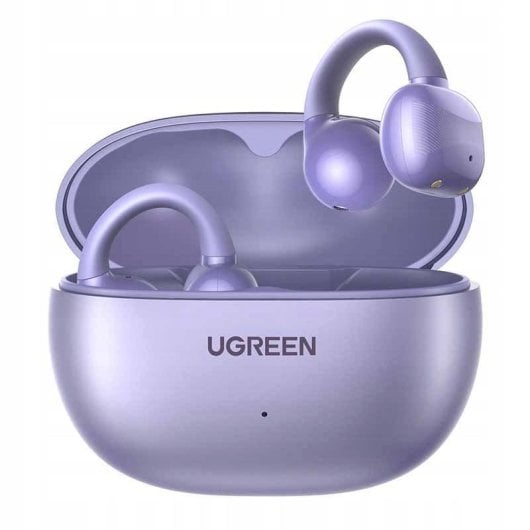 Auriculares Ugreen HiTune S3 inalámbricos Bluetooth 5.4 con reducción de ruido y resistencia IPX5 púrpura