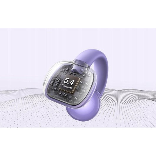 Auriculares Ugreen HiTune S3 inalámbricos Bluetooth 5.4 con reducción de ruido y resistencia IPX5 púrpura