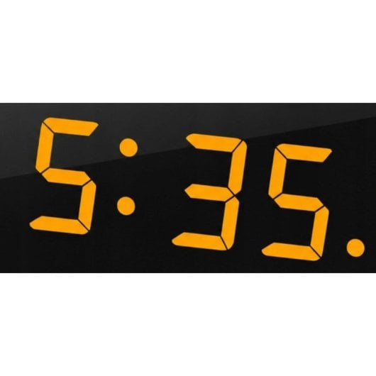 Reloj despertador con radio Sencor SRC 1100 FM LED ámbar