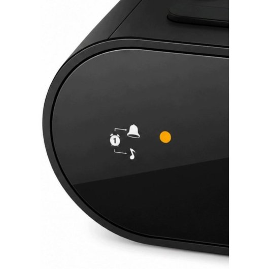 Reloj despertador con radio Sencor SRC 1100 FM LED ámbar