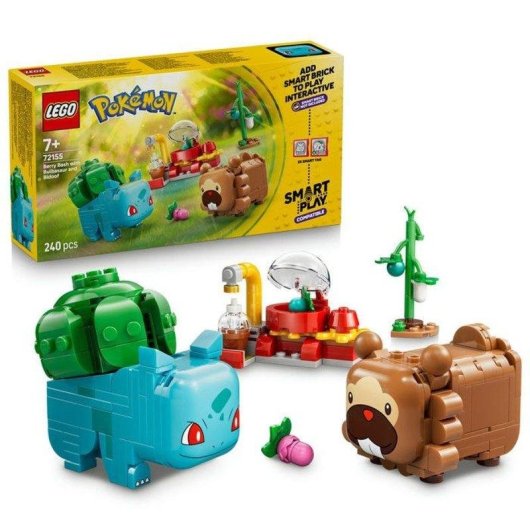 LEGO Pokémon Smart Play Bulbasaur E Ivysaur 72155 240 pièces