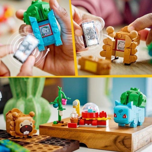 LEGO Pokémon Smart Play Bulbasaur E Ivysaur 72155 240 pièces