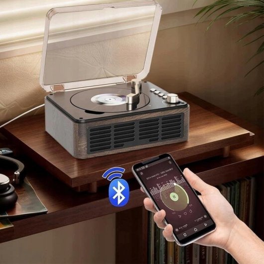 CD-speler Akai ACDP-100 Bluetooth 5.0 FM Radio Stereo HiFi