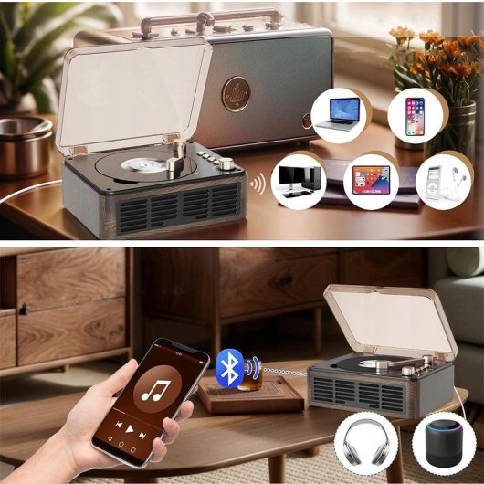 Lecteur CD Akai ACDP-100 Bluetooth 5.0 Radio FM Stéréo HiFi