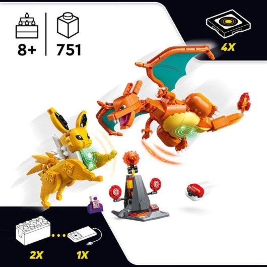 LEGO Pokémon Smart Play Batalla Definitiva 72167 751 piezas