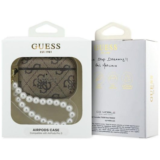 Funda para móvil Guess Carcasa rígida Plástico Marrón para GUAP3P4E4PSW