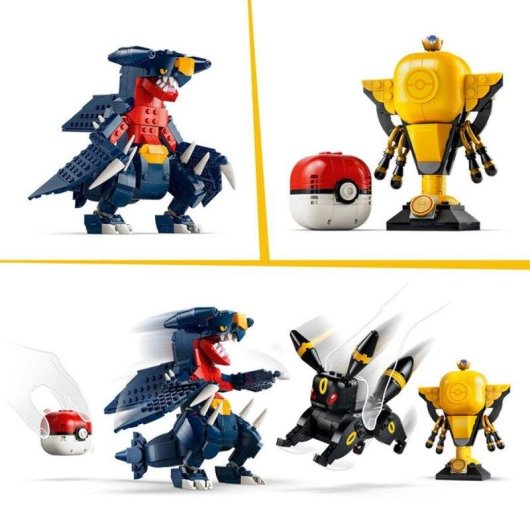 LEGO Pokémon Smart Play Batalla Noctali y Carchacrok 72165 831 piezas