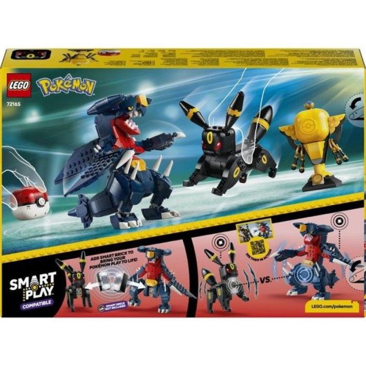 LEGO Pokémon Smart Play Batalla Noctali y Carchacrok 72165 831 piezas