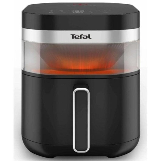 Airfryer Tefal Easy Fry Infrared Fenêtre 7 L 2200 W Double Résistance