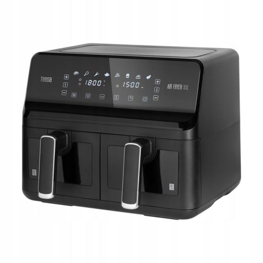 Freidora de aire doble cesta Teesa AIR FRYER DUAL POT 8L 2700W panel táctil