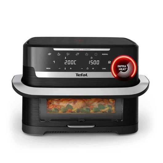 Friggitrice ad Aria Tefal EY9278E0 9L 2700W con Pannello Touch e Programmi Automatici