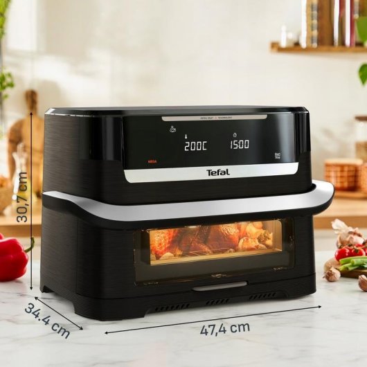 Friggitrice ad Aria Tefal EY9278E0 9L 2700W con Pannello Touch e Programmi Automatici