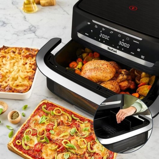 Friggitrice ad Aria Tefal EY9278E0 9L 2700W con Pannello Touch e Programmi Automatici