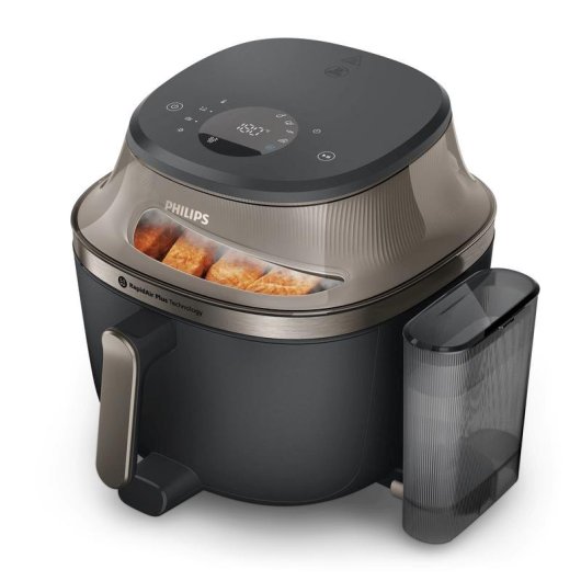 Fritadeira de Ar Philips 5000 NA547/07 7,2L 2000W com Vapor e Revestimento Cerâmico