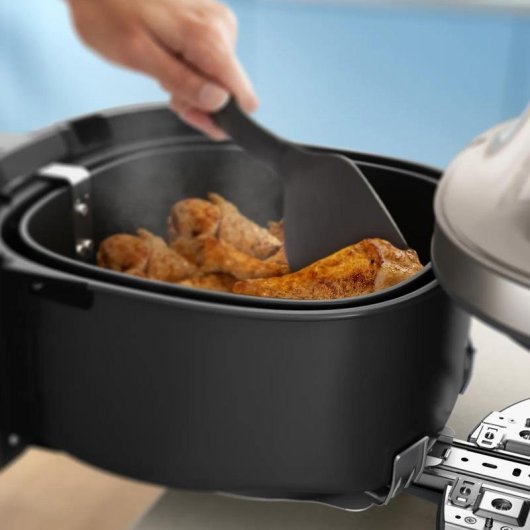 Fritadeira de Ar Philips 5000 NA547/07 7,2L 2000W com Vapor e Revestimento Cerâmico