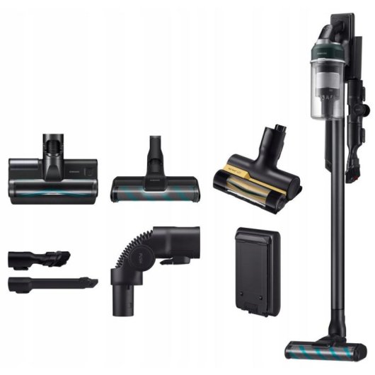 Aspirateur sans Fil Samsung Jet 85S Complete 250W 60 min Anti-enchevêtrement HEPA Noir