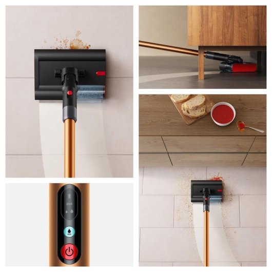 Fregona eléctrica Dyson PencilWash batería 30 min pantalla LED ligera