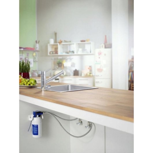 Filtro de agua Brita P 3000 bajo fregadero blanco