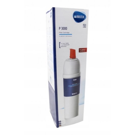 Filtro de agua Brita P 3000 bajo fregadero blanco