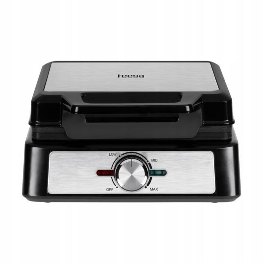 Gofrera Teesa TSA3237 1600 W 2 Gofres Rectangulares