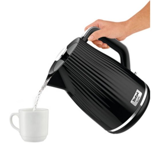 Teekanne TEFAL Loft KO2508 1,7 L 2400 W schwarz kabellos