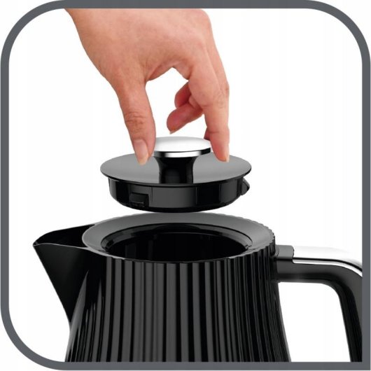 Teekanne TEFAL Loft KO2508 1,7 L 2400 W schwarz kabellos