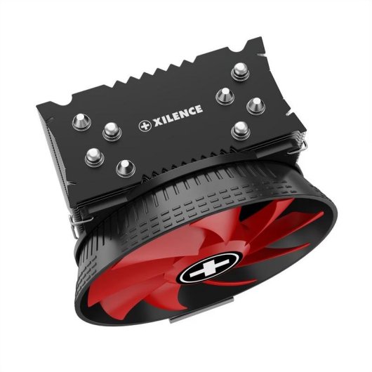 Refrigeración aire Xilence Socket AM4 AM5 LGA 1200 120 mm XC049 rojo negro
