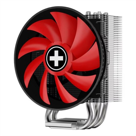 Refrigeración aire Xilence Socket AM4 AM5 LGA 1200 120 mm XC049 rojo negro
