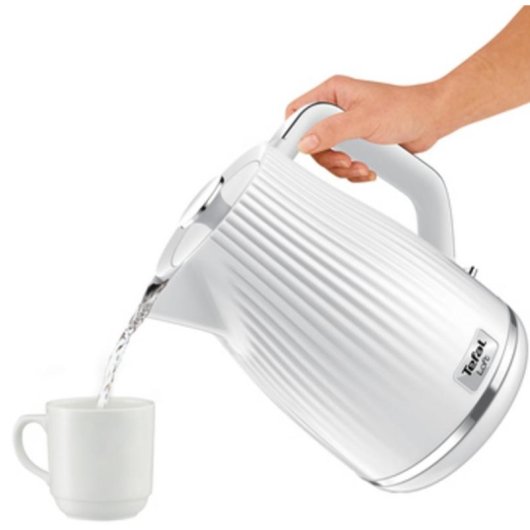 Tetera eléctrica Tefal KO250130 1,7 L 2400 W Blanco