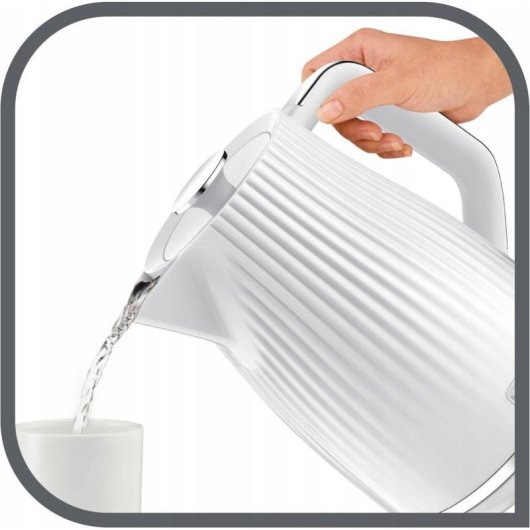 Tetera eléctrica Tefal KO250130 1,7 L 2400 W Blanco