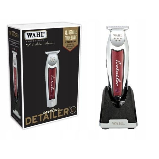 Cortapelos Profesional Wahl Detailer Li 8171L Inalámbrico 100min 3 Peines Cuchilla T-Wide