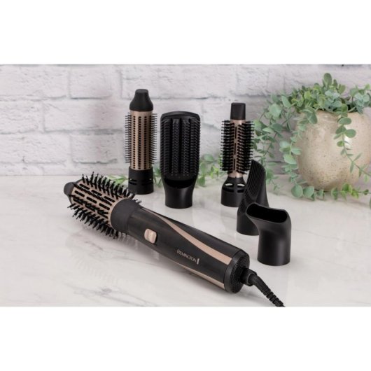 Cepillo Moldeador Remington AS7700 1200W Cerámica Iónica 2 Temperaturas 6 Accesorios
