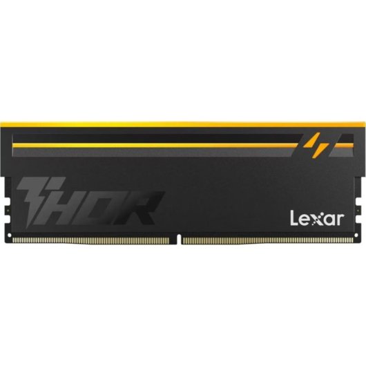 Memória RAM Lexar Thor RGB 2nd Gen 32GB 2x16GB DDR5 7200MHz CL38 AMD EXPO Preto