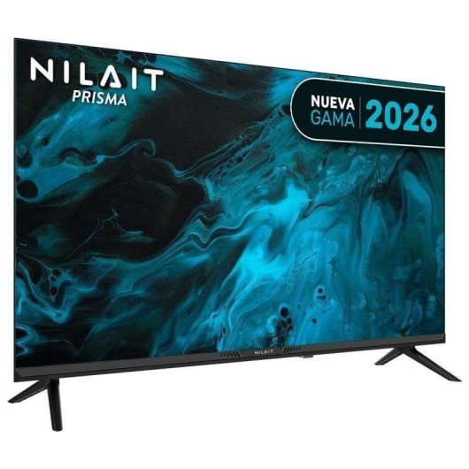 Nilait Prisma 32FD7004SWOS 32" LED FHD Smart TV WEBOS+ Regalo Soporte TV y Cable HDMI