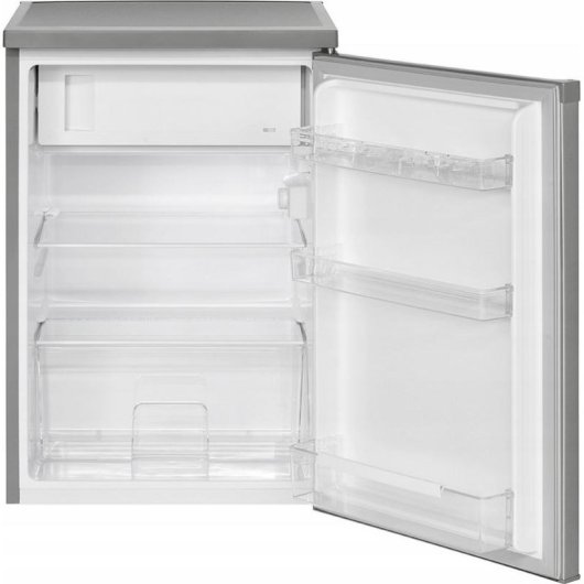 Frigorífico Una Puerta Bomann KS 2184.1 Defrost 84,5cm 120L E Acero inoxidable
