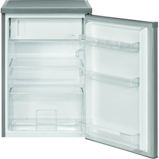 Frigorífico Una Puerta Bomann KS 2184.1 Defrost 84,5cm 120L E Acero inoxidable