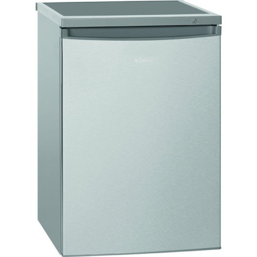 Frigorífico Una Puerta Bomann KS 2184.1 Defrost 84,5cm 120L E Acero inoxidable