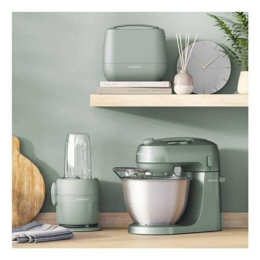 Procesador de alimentos Kenwood MultiPro Go FDP23.380GR 1,3 L verde 900 W compacto