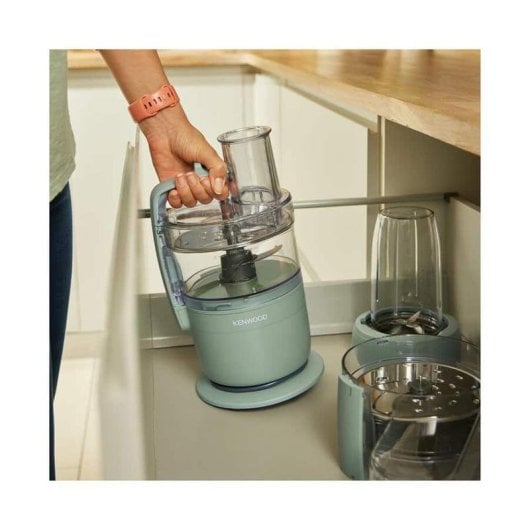 Procesador de alimentos Kenwood MultiPro Go FDP23.380GR 1,3 L verde 900 W compacto