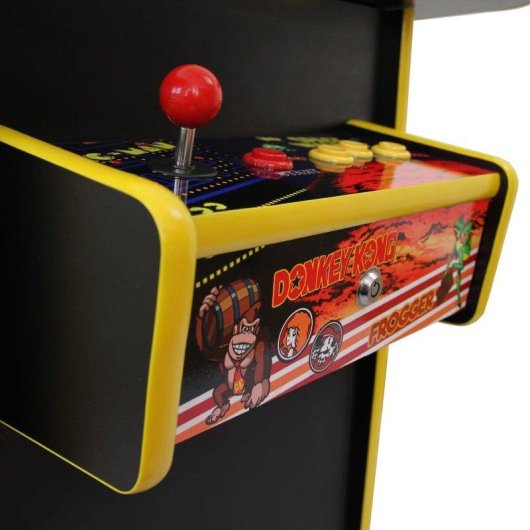 Monster Arcade Cocktailtafel Retro MDF Zwart 19'' LCD Scherm