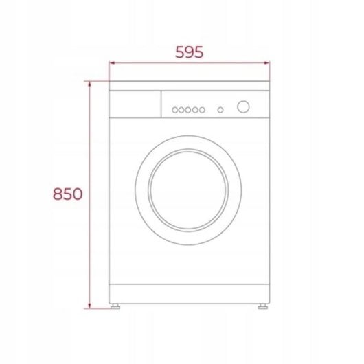 Lavadora Teka WMK 71240 WH Carga frontal 12 kg 1400 rpm A Blanca con función vapor