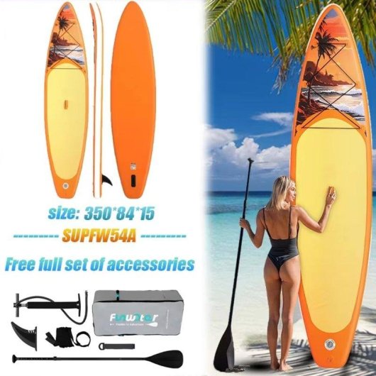 Tabla paddle surf hinchable Funwater SUPFW54A 350×83×15 cm 180 kg