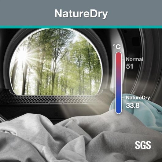 Asciugatrice a condensazione Gorenje D5G69CP 9kg Classe C con pompa di calore e Wi-Fi