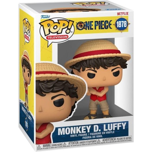 Figura Funko Pop! Monkey D. Luffy Live Action Vinile Lucido