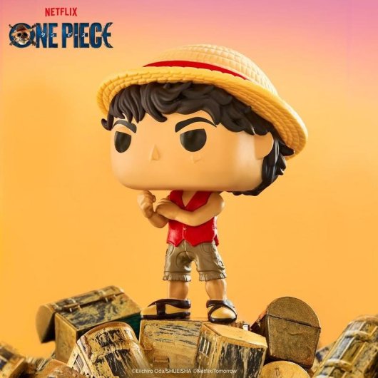 Figura Funko Pop! Monkey D. Luffy Live Action Vinile Lucido