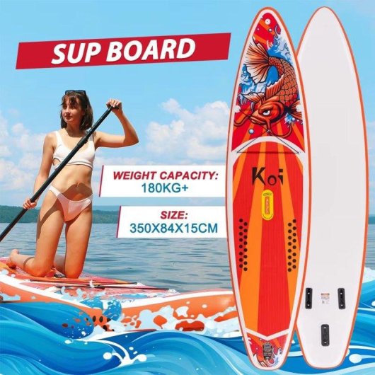 Planche de SUP Funwater SUPFR01E Stable 350x83x15cm Charge 180kg