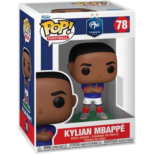 Figura Pop Funko Mbappe France Vinile
